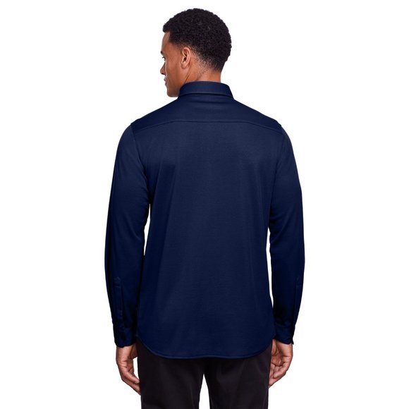 CrownLux Performance® Men's Plaited Button-Down - Picture 4 of 6